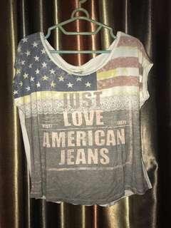 Amerika jeans crop