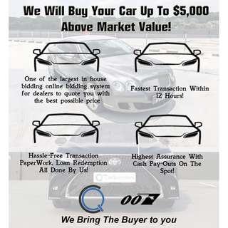 Sell / Scrap / Export Your Car At The Highest! Cash Payout Immediately Available!