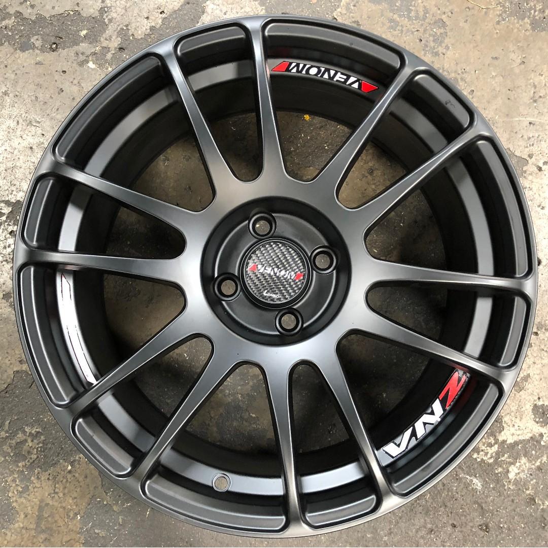 17" LENSO VENOM SERIES FLOW FORM ORIGINAL RIM, Auto 