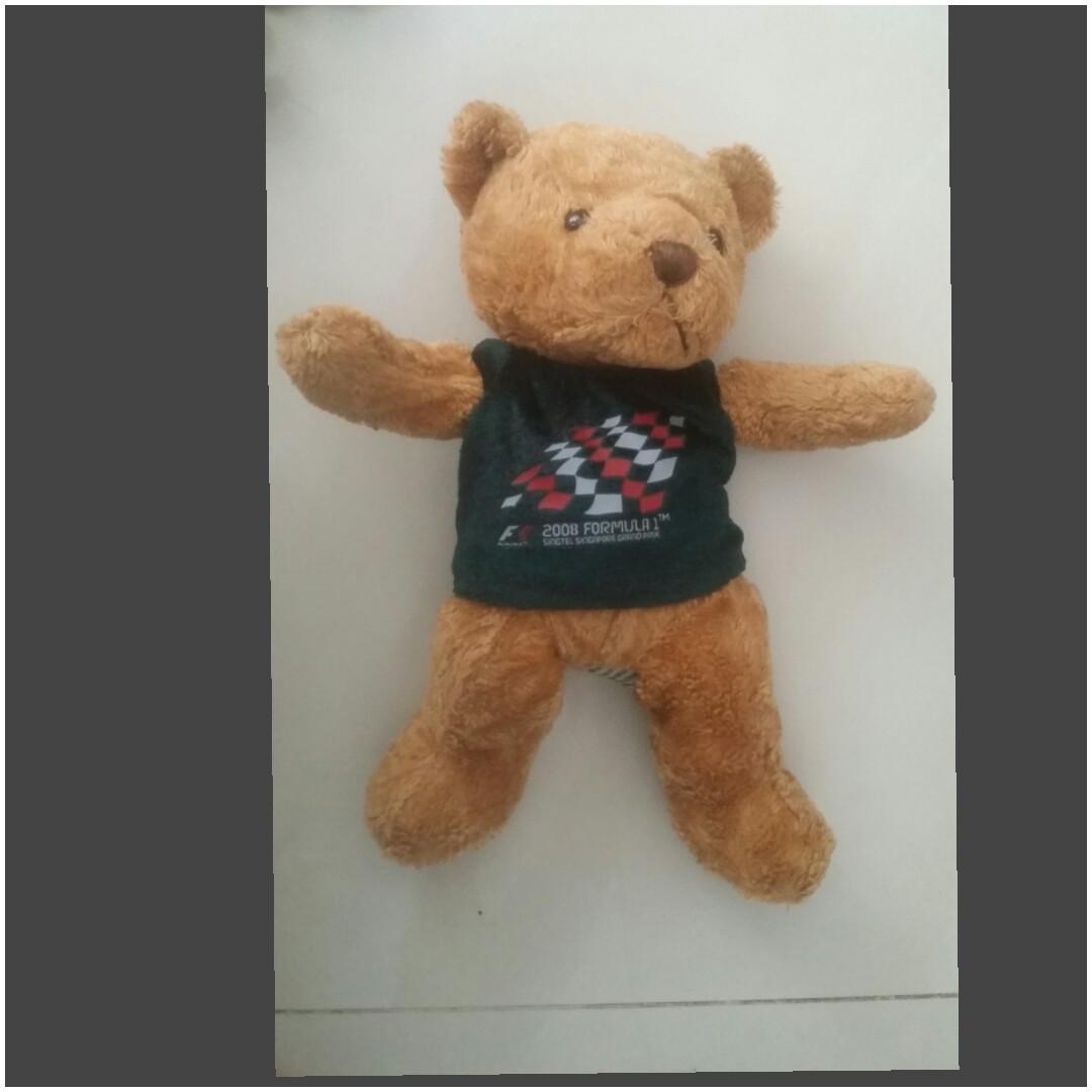 f1 teddy bear