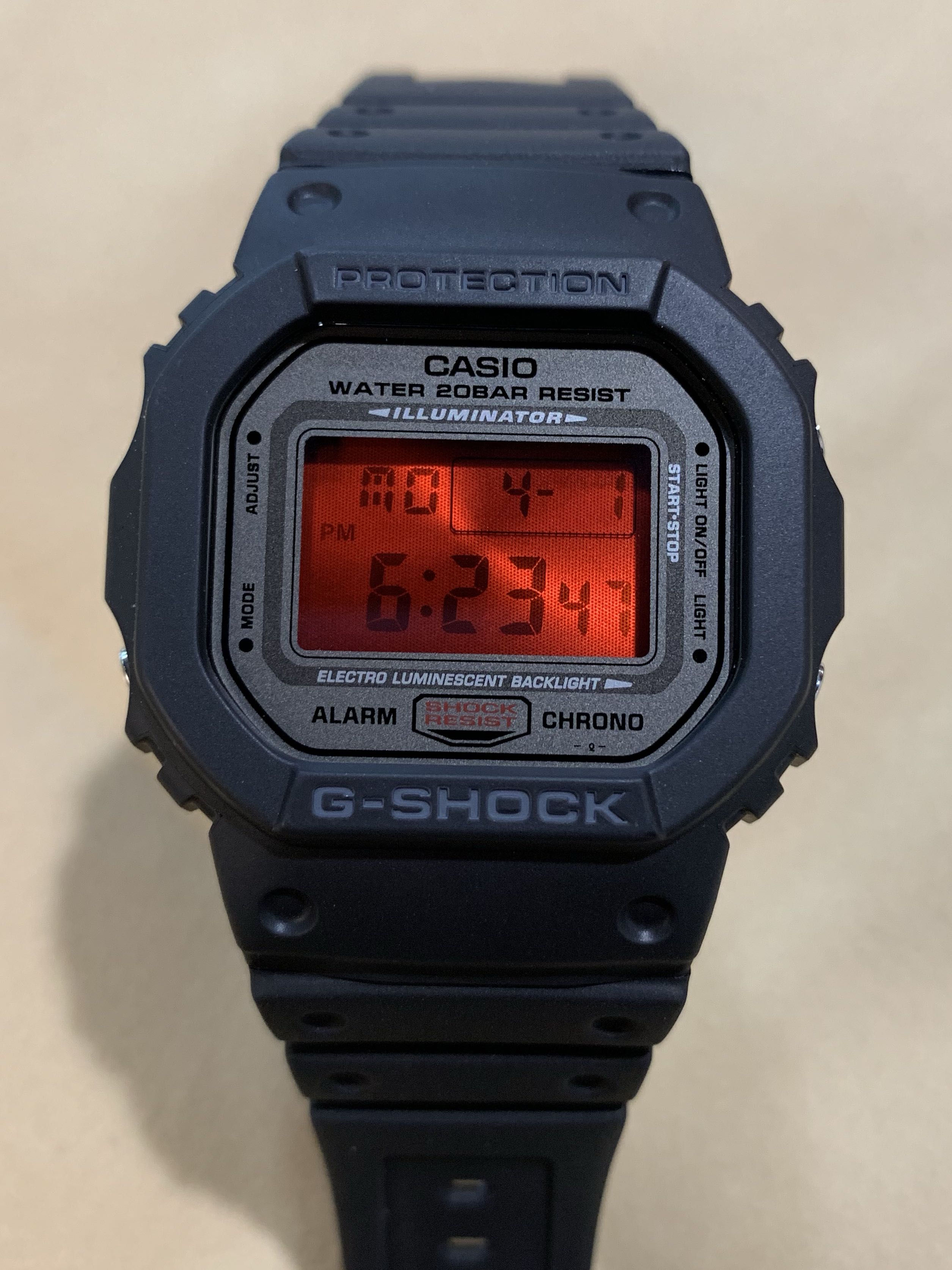 CASIO G-SHOCK DW-5000ML-1JF 20周年記念限定モデル - 腕時計(デジタル)