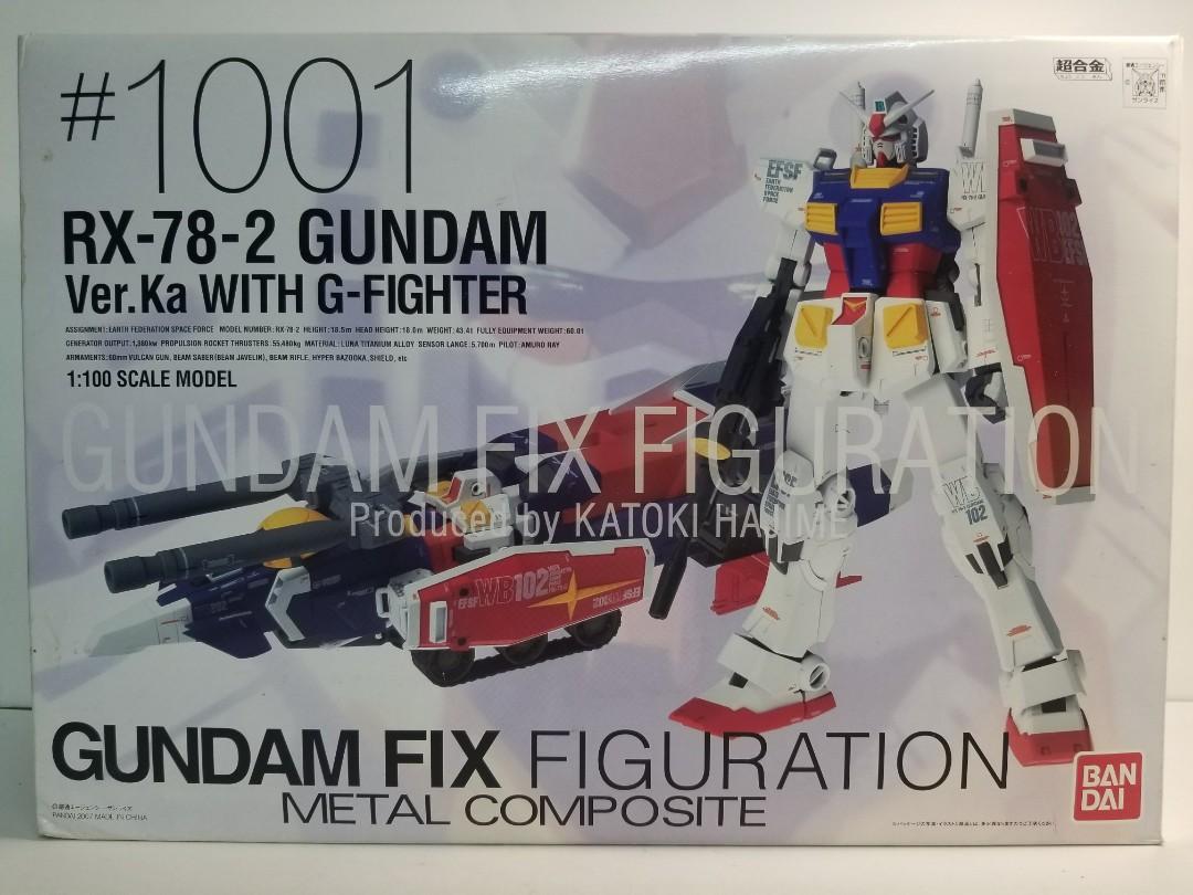 GFF METAL RX-78 Ver.Ka WITH G-FIGHTER-
