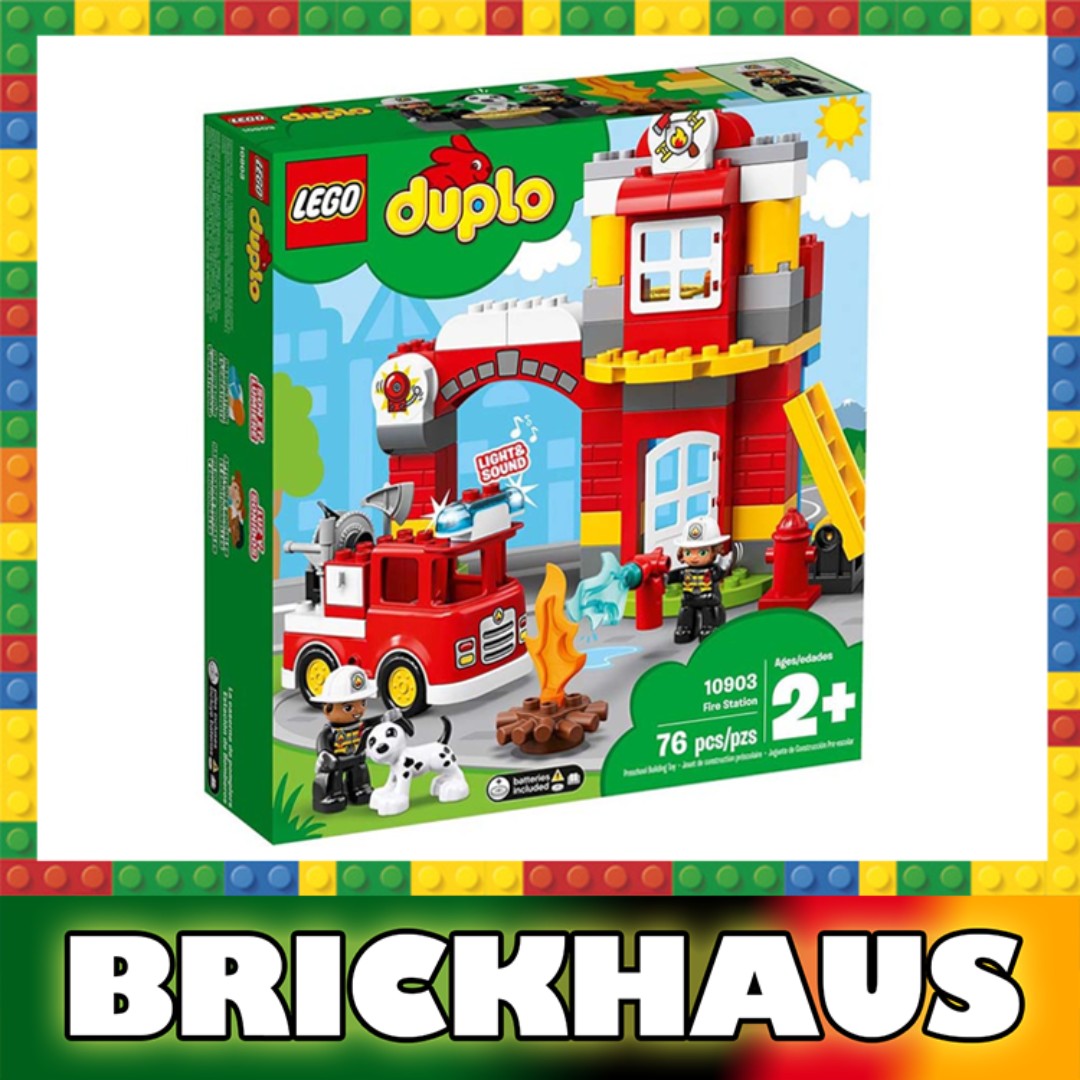 lego duplo fire station 10903