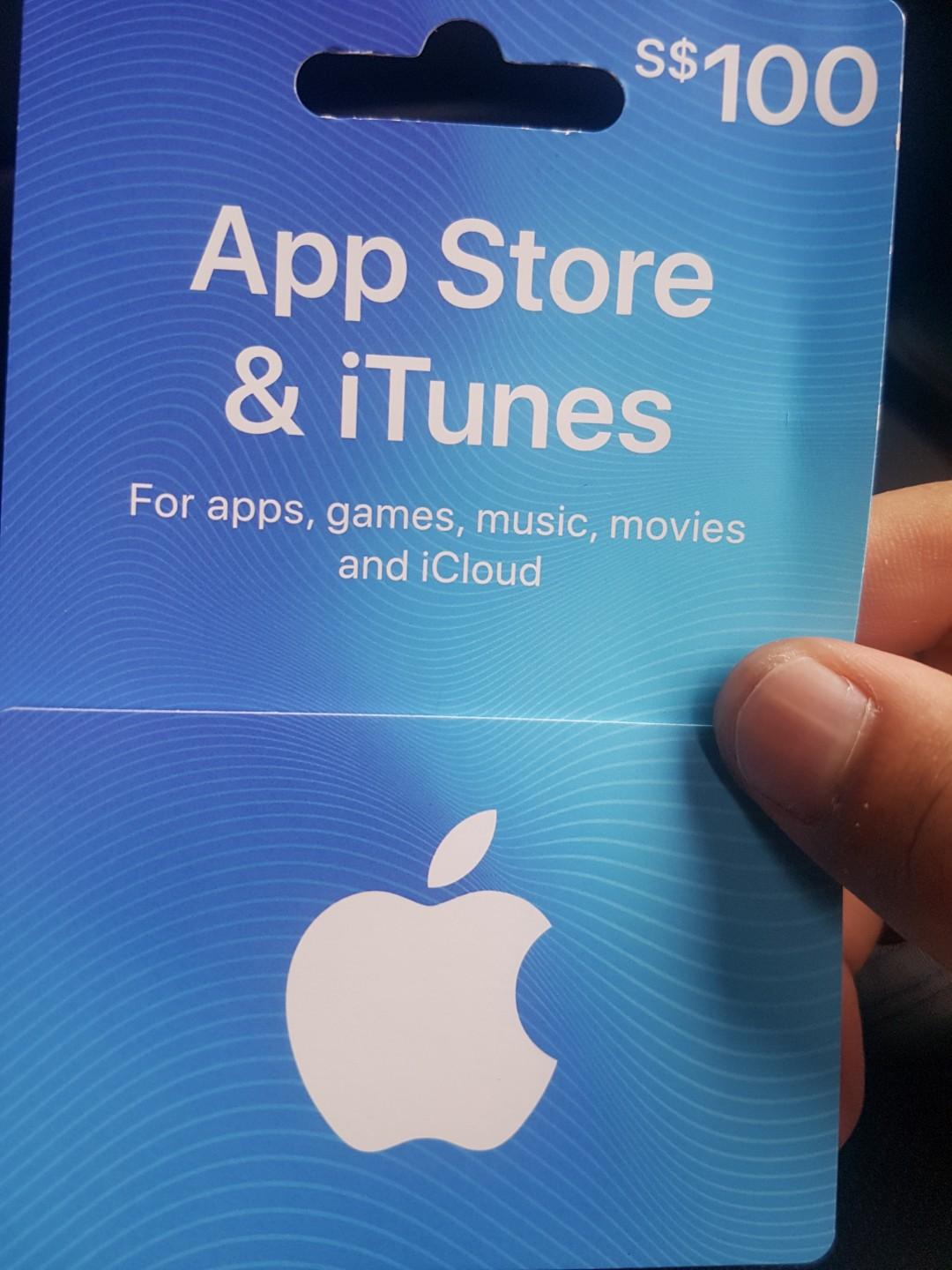 App Store Itunes Card Entertainment Gift Cards Vouchers On Carousell