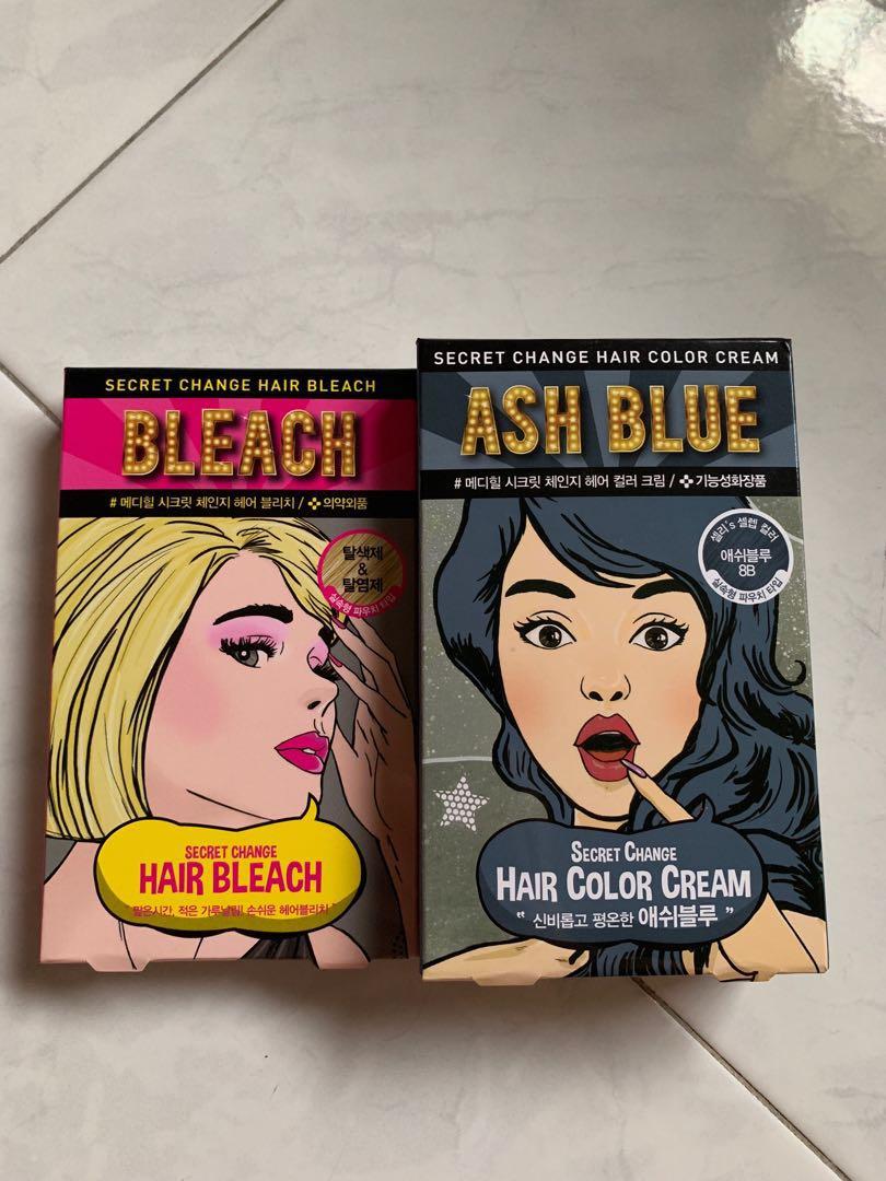 Ash Blue Hair Dye Health Beauty Hair Care On Carousell