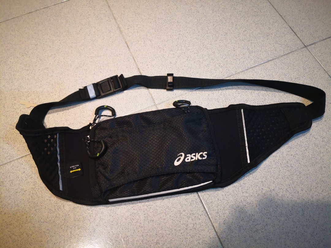 Asics running deals bag
