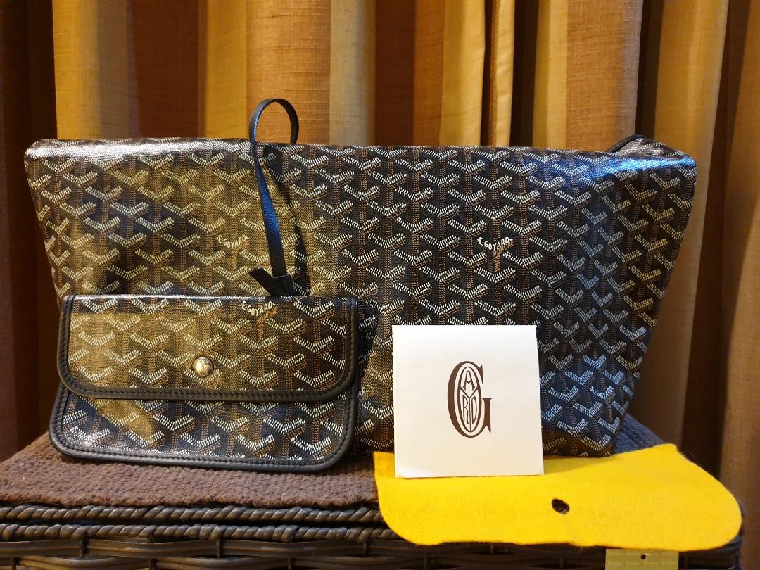 AUTHENTIC Goyard St. Louis Tote Green GM bag – St. John's Institute (Hua  Ming)