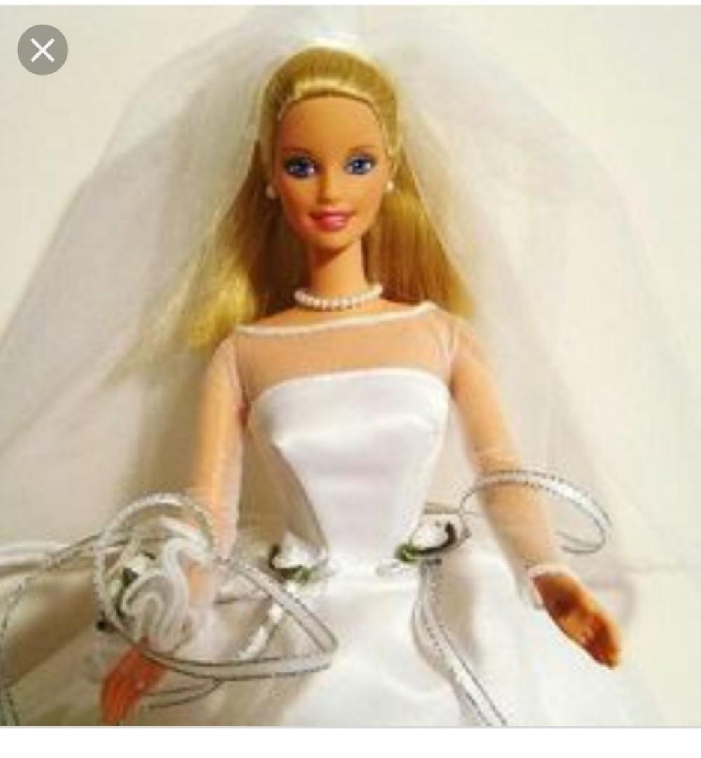 blushing bride barbie