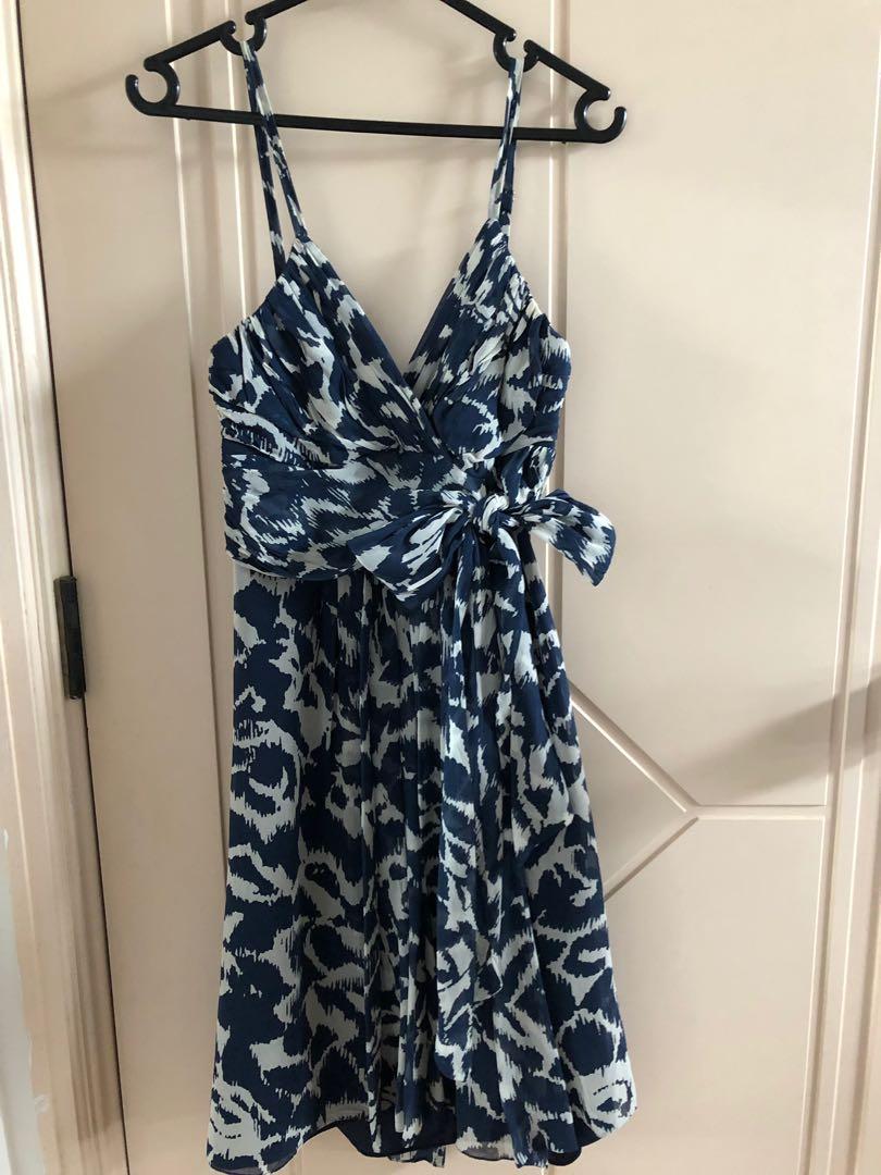 bcbg chiffon cocktail dress