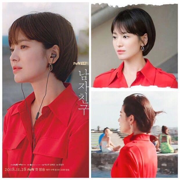 BN Authentic Avouavou Full Length Song Hye Kyo Dress
