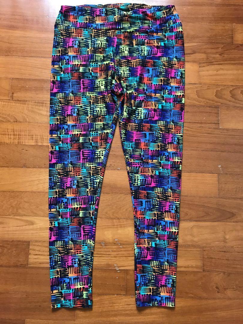 BN LuLaRoe Colourful rainbow leggings Women s Fashion Bottoms Other Bottoms on Carousell