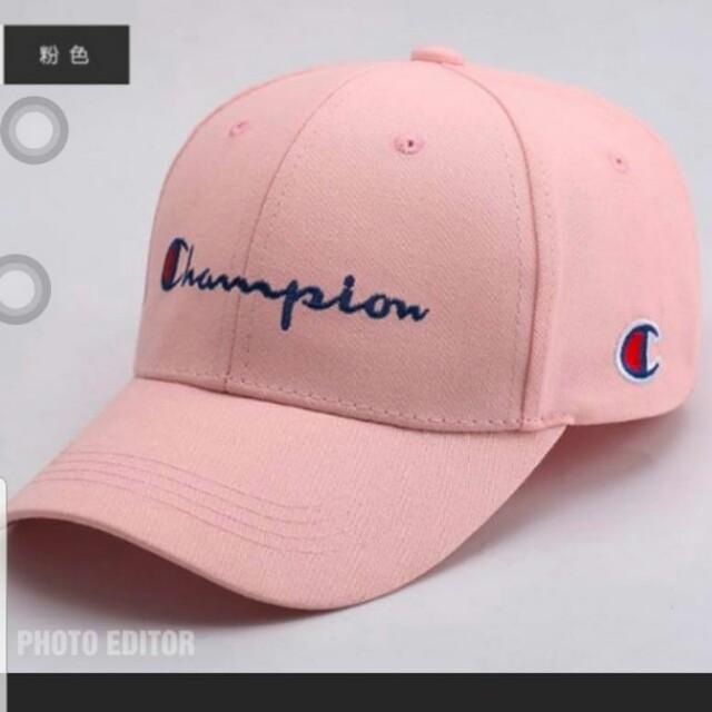 pink champion cap