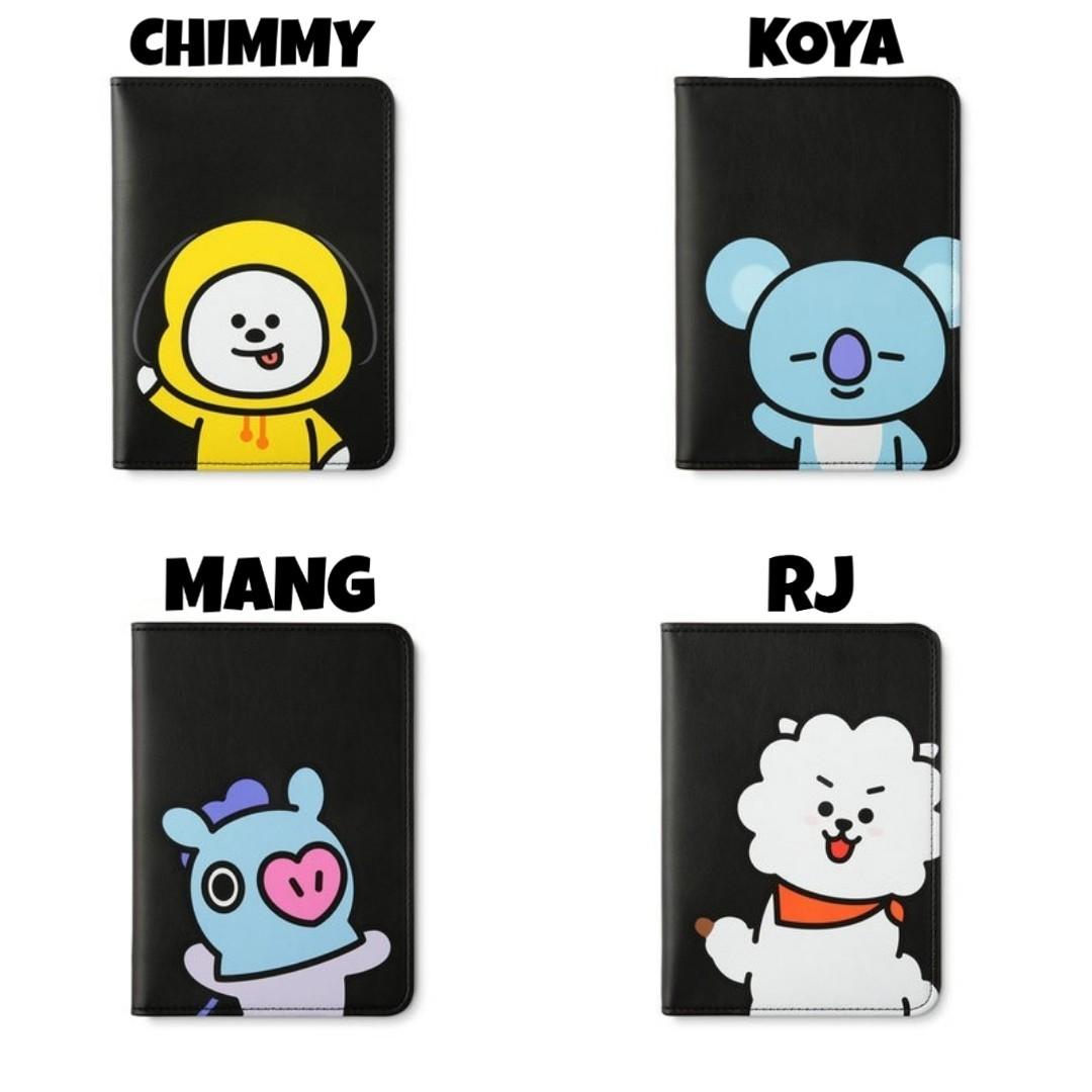 BTS BT21 Passport Cover, Hobbies & Toys, Memorabilia & Collectibles, K