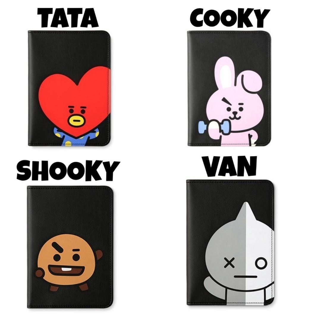 BTS BT21 Passport Cover, Hobbies & Toys, Memorabilia & Collectibles, K