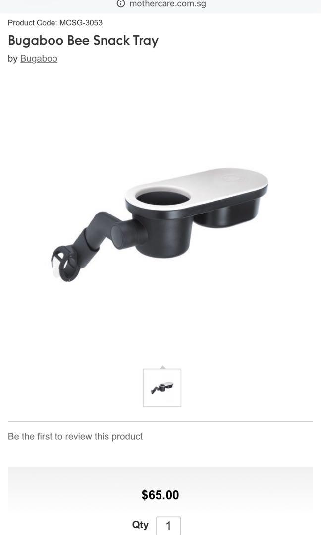 bugaboo bee snack tray adapter