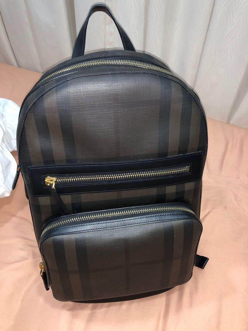 burberry laptop backpack