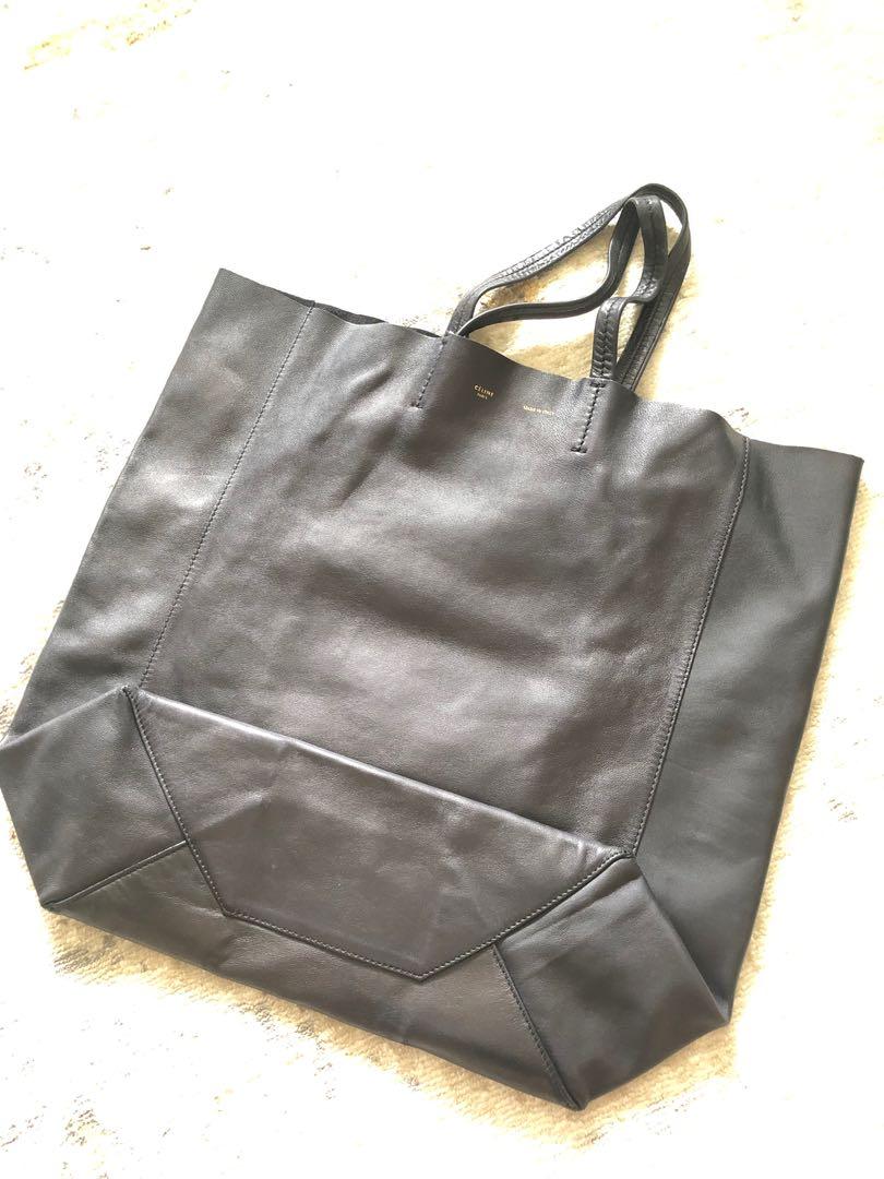 celine lambskin tote