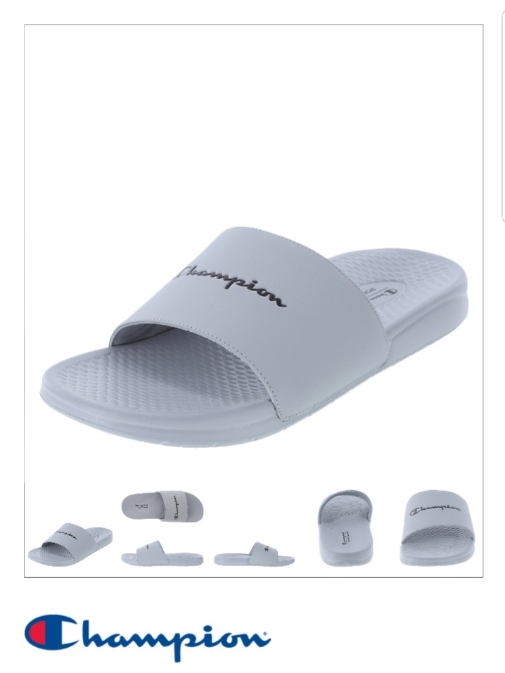 champion slides grey