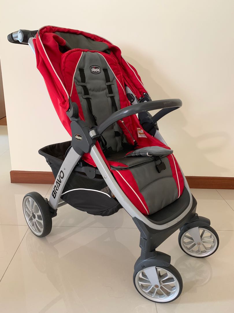 chicco travel system red