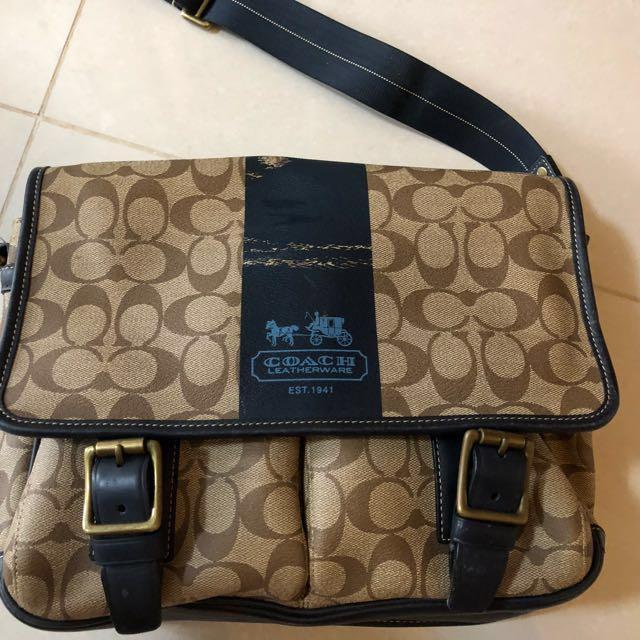 coach messenger bag price