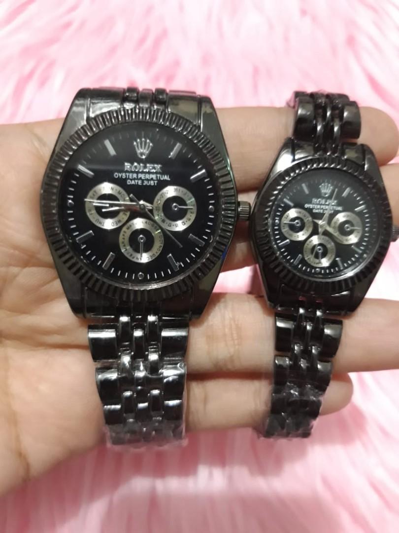 Jam couple sales rolex