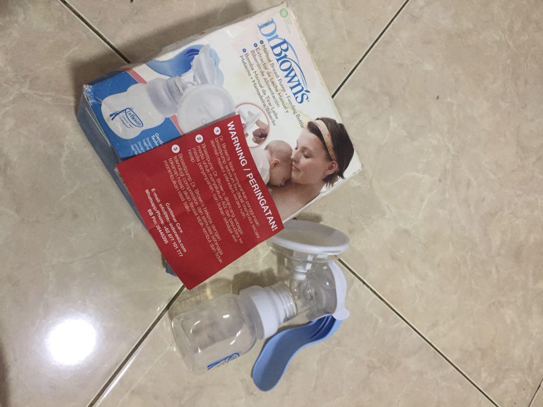 Dr Brown S Manual Breast Pump Bayi Anak Perawatan Makanan