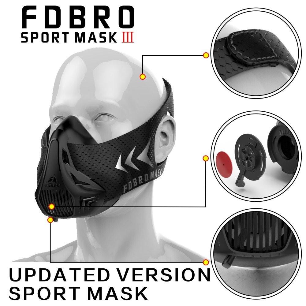 FDBRO Elevation Training Mask, Sports Equipment, Exercise & Fitness ...