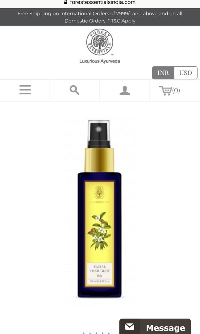 forest essentials toner