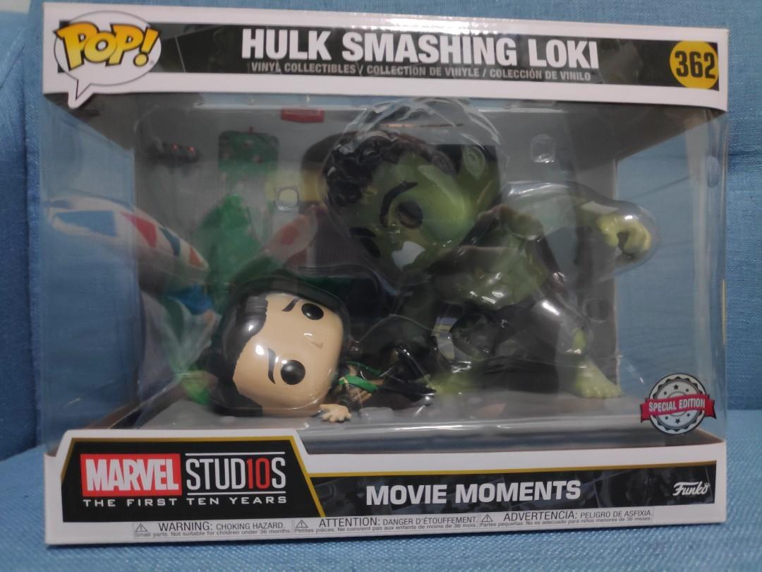 funko pop hulk smashing loki