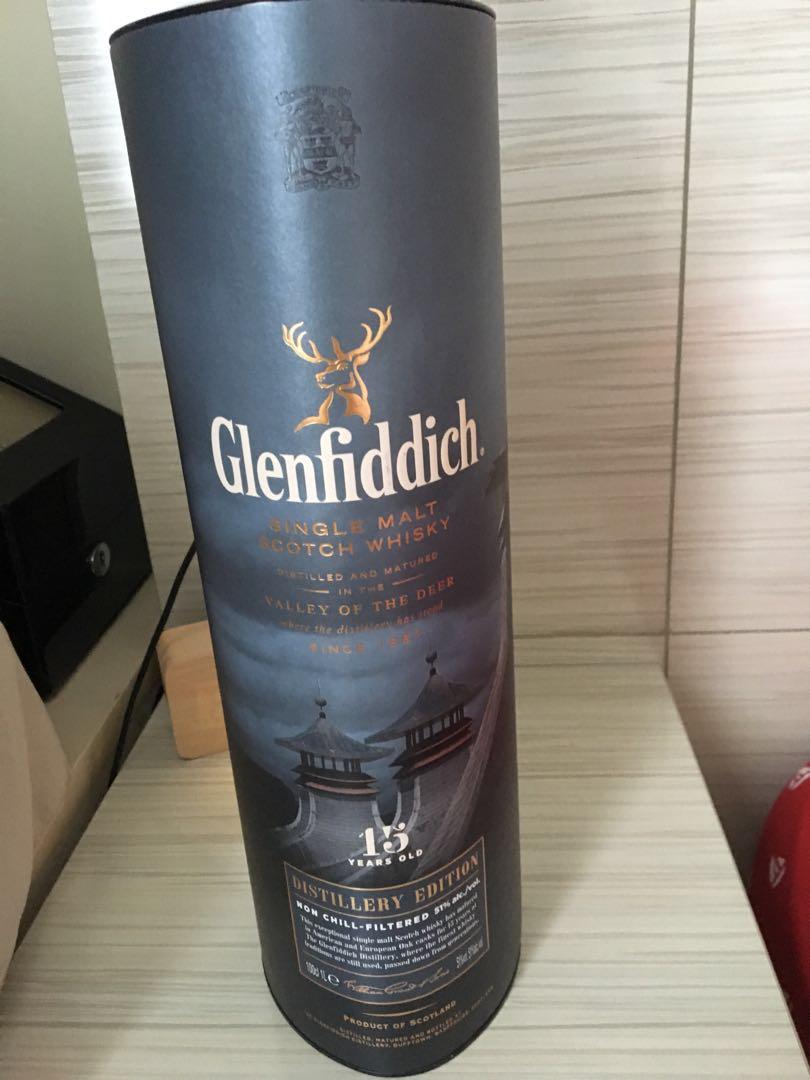 Glenfiddich 15 Year Old Distillery Edition Food Drinks Beverages On Carousell