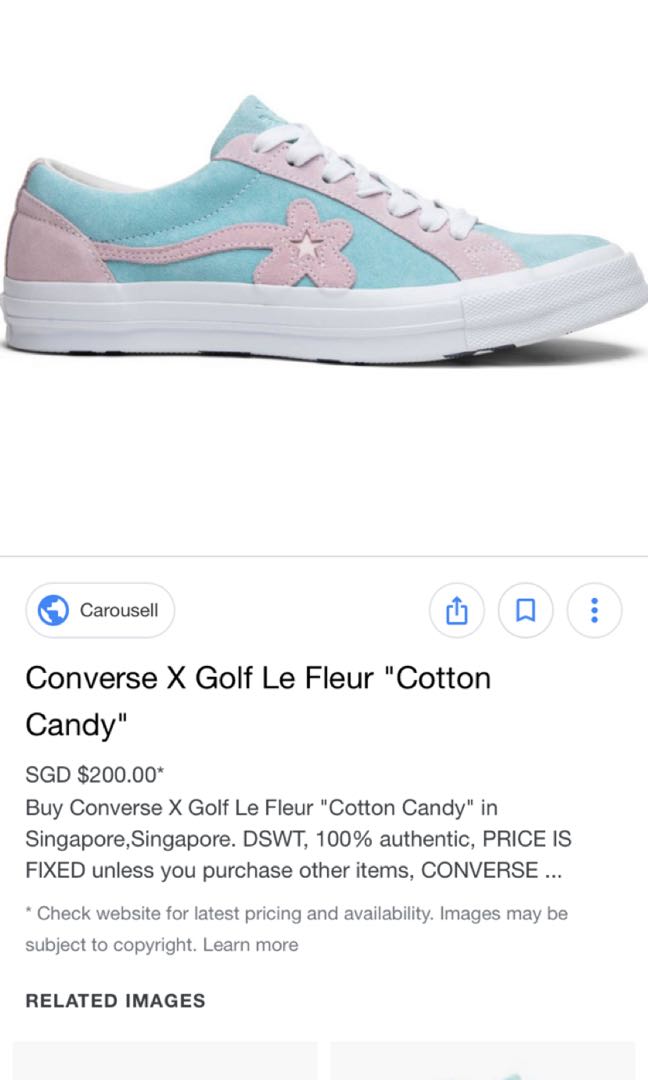 golf le fleur converse cotton candy