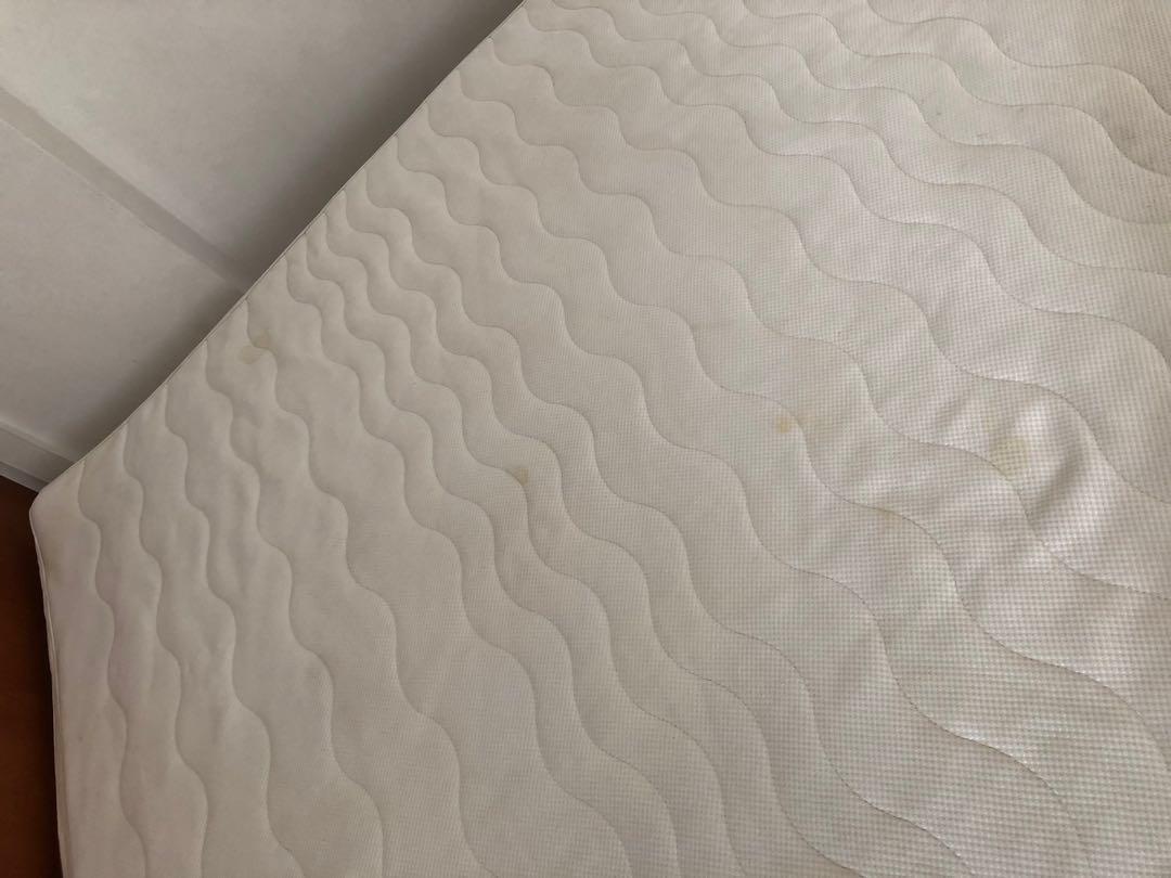 IKEA Sultan Hjelmas king size mattress + free base(optional), Furniture