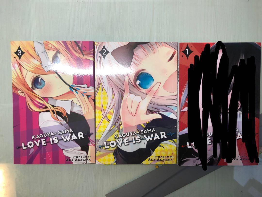 Kaguya Sama Love Is War Volume 2 3 Books Stationery Comics