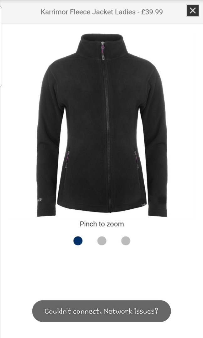 karrimor black fleece