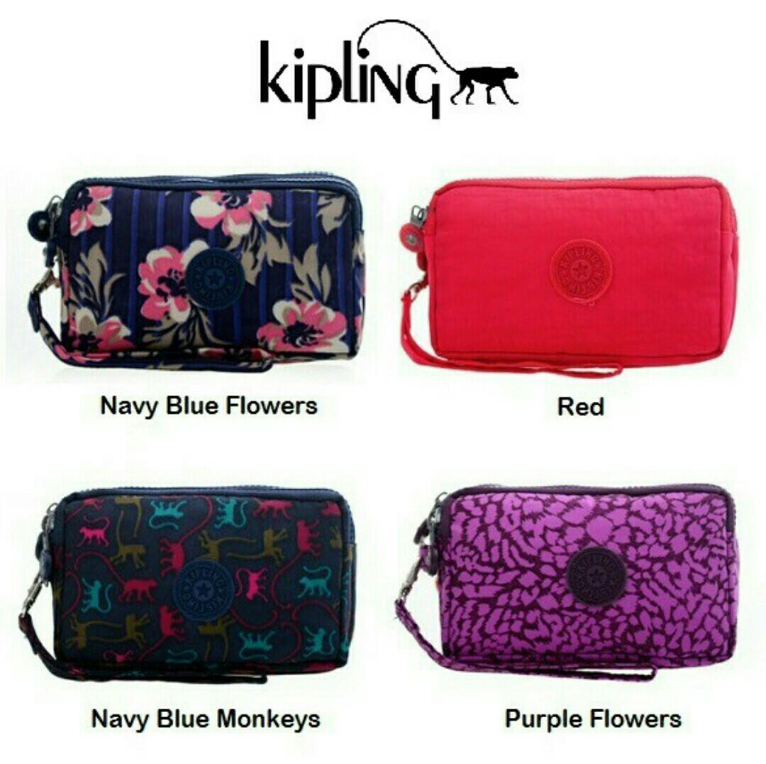 Kipling best sale wristlet wallet