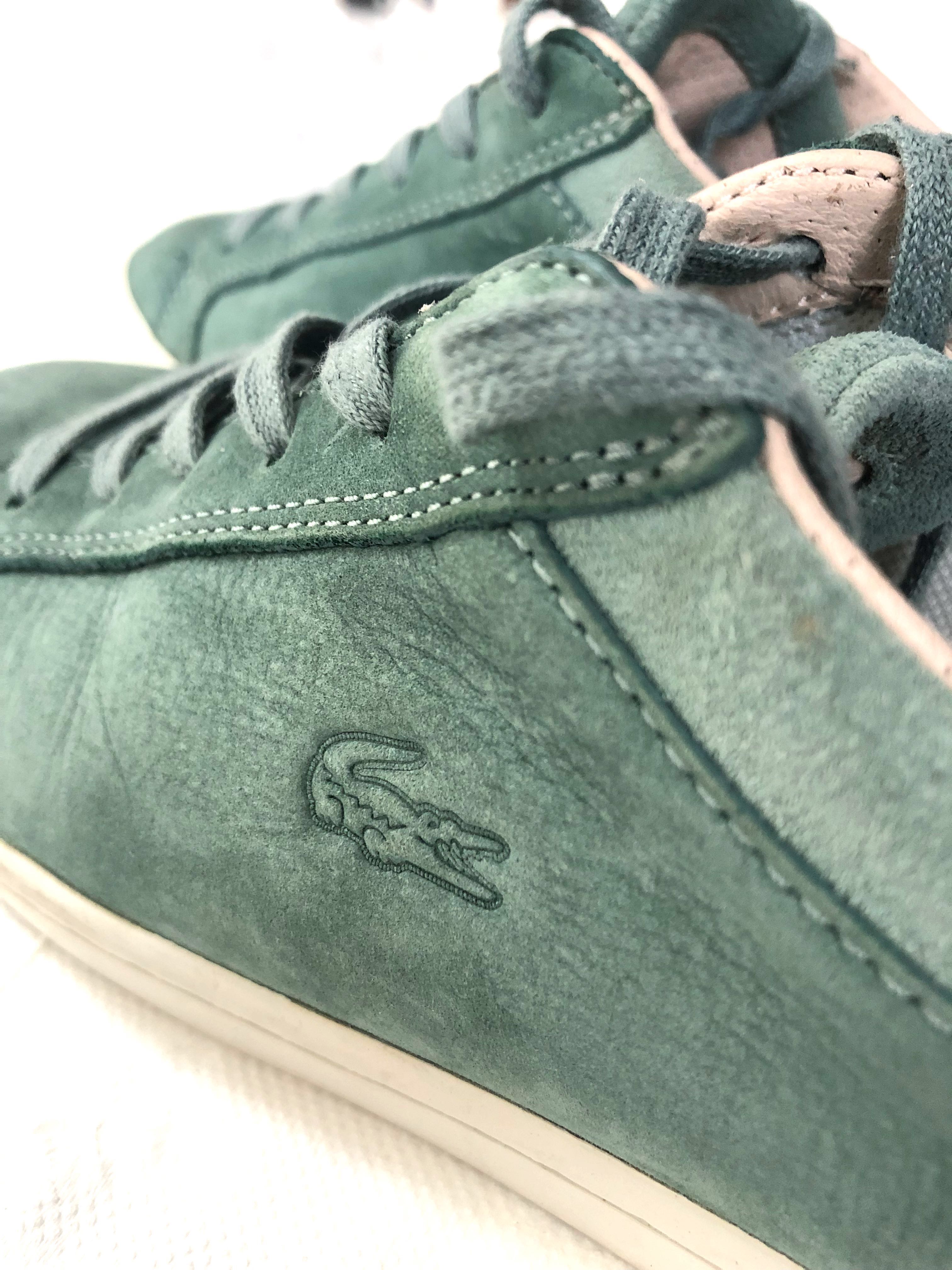 Lacoste Straightset Suede Sneakers 