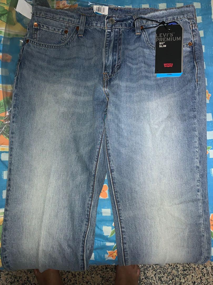 Levi's 511 Slim Waterless W33 L32 (BNWT), Men's Fashion, Bottoms, Jeans on  Carousell