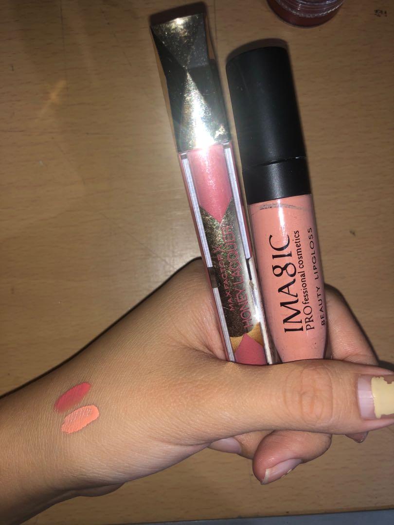 Liquid lipstick & lipgloss bundle (Category: Makeup) located in Cebu City. Submitted by 23_jane (Listing ID 222085842, Image 1). Description: Bought it from beautymnl Rfs: the colors doesn’t suit me Used only once .