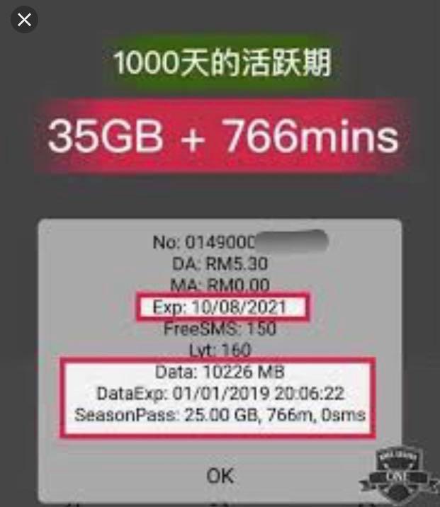 Malaysia Most Longer Validity Sim Card Celcom Travel Travel Essentials Travel Accessories On Carousell