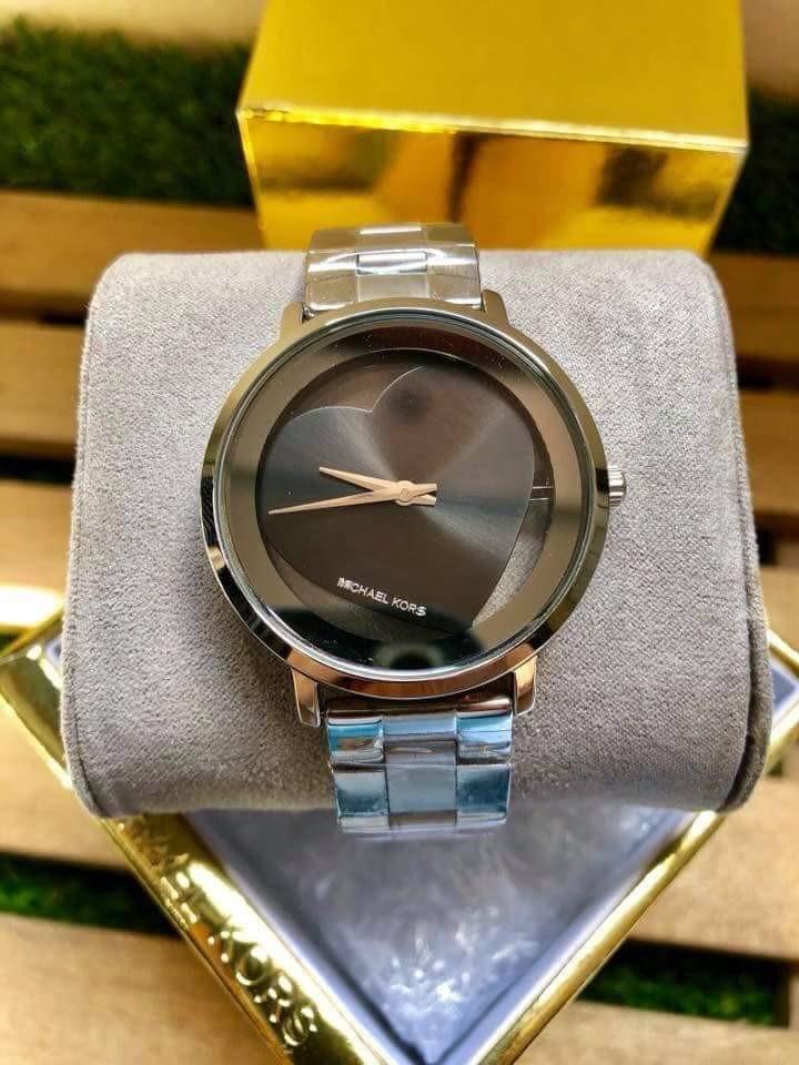 mk watch heart design