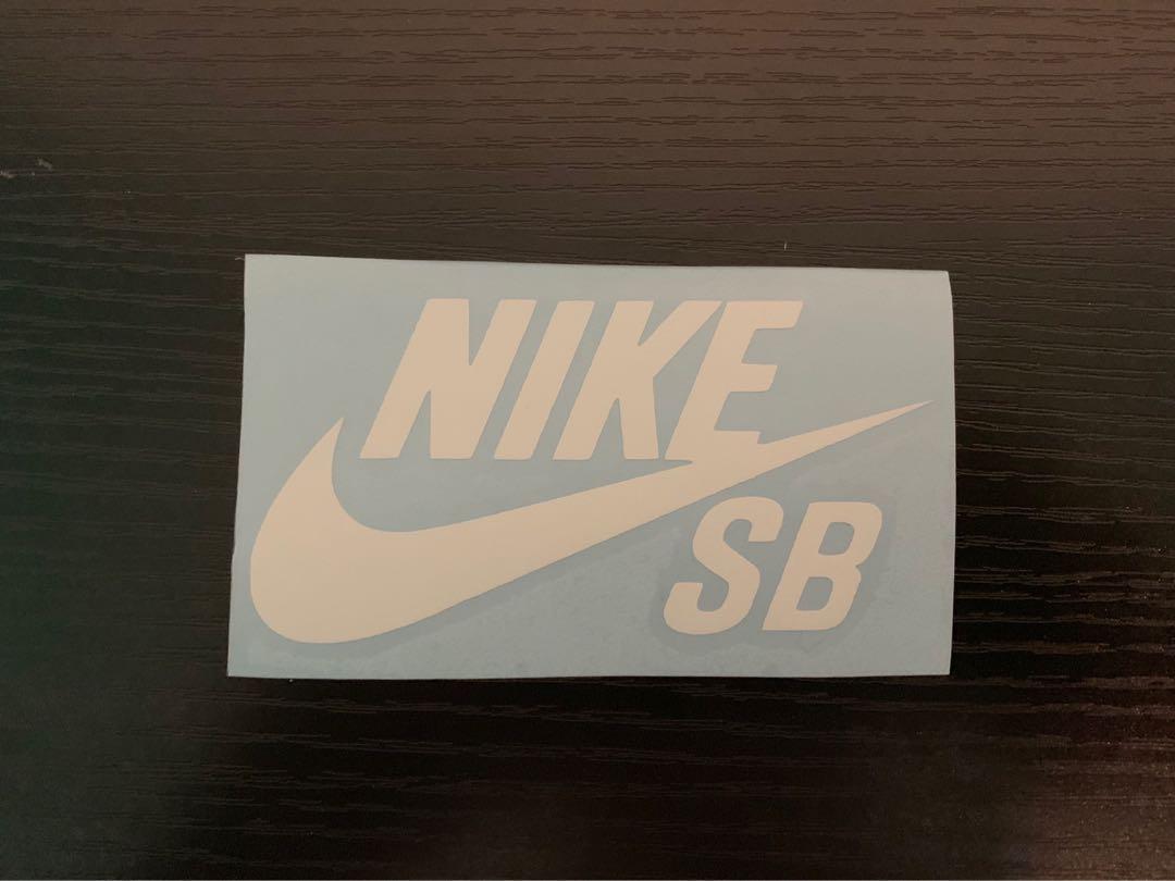 Nike SB decal sticker, Motorcycles, Motorcycle Accessories on Carousell