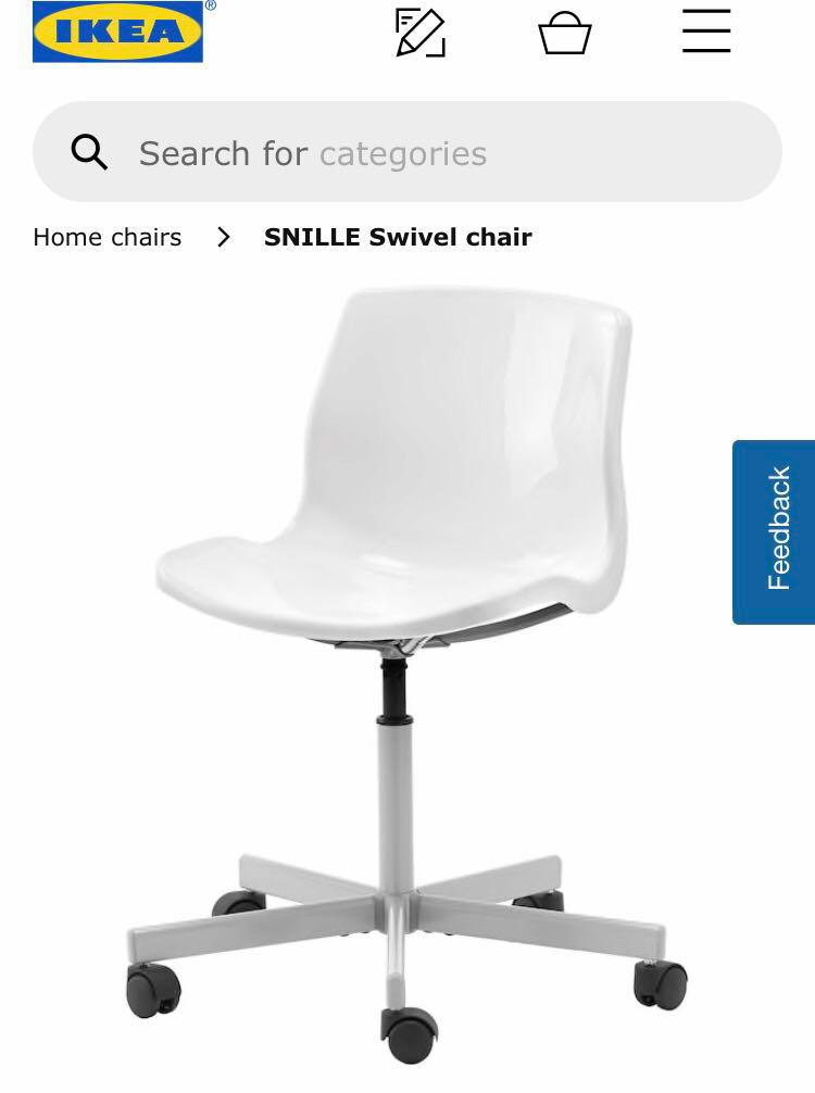 Ikea snille outlet chair