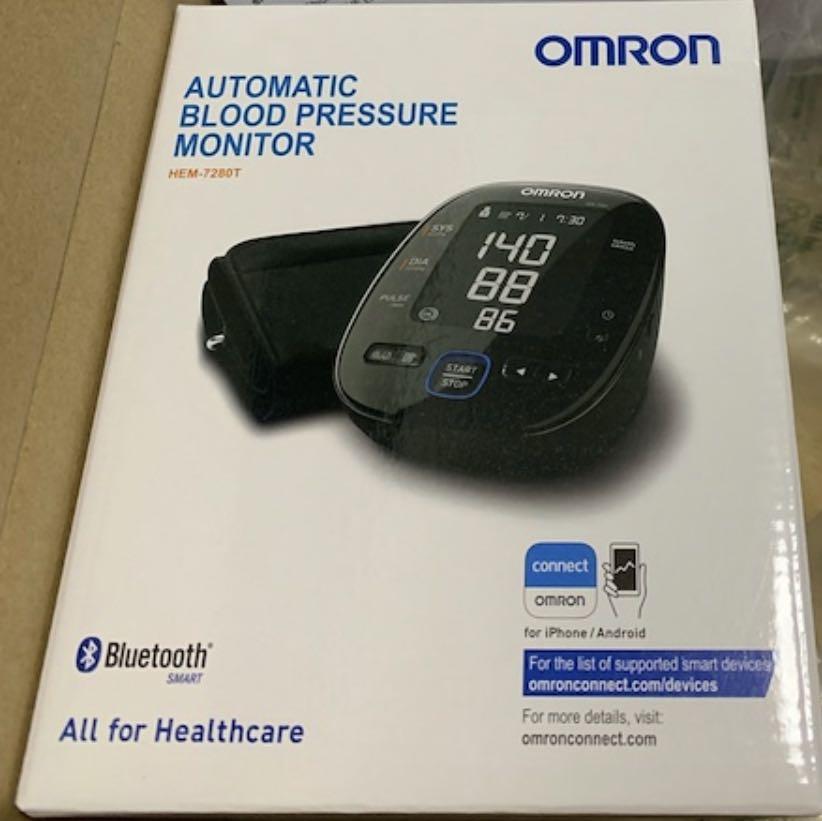 Omron HEM7280T Automatic Blood Pressure Monitor, Health & Nutrition