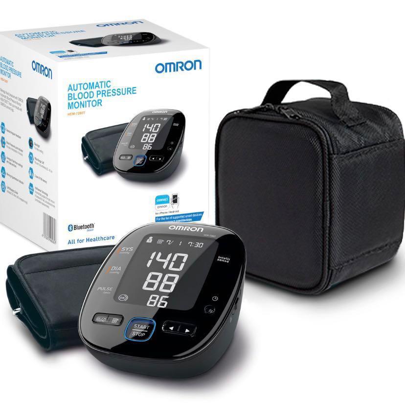 Omron HEM7280T Automatic Blood Pressure Monitor, Health & Nutrition