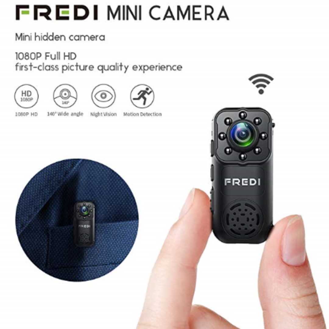 fredi hd mini wifi camera
