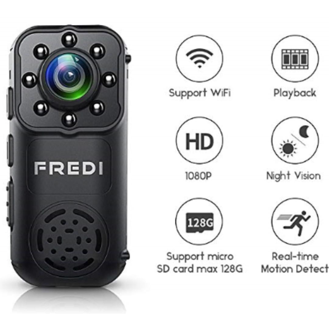 P15 FREDI Hidden Camera, 1080P HD Mini Spy Camera WiFi ...