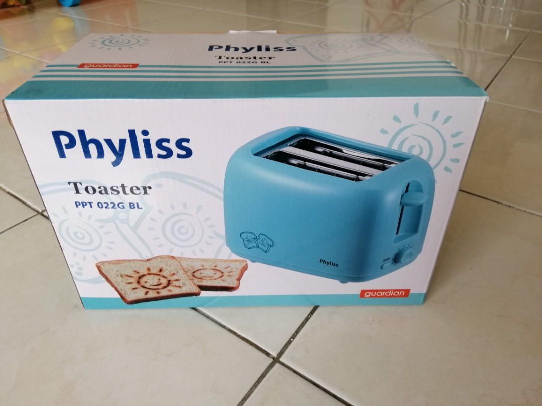 PHYLISS 2-slice Pop-up Toaster, PPT 022G PP