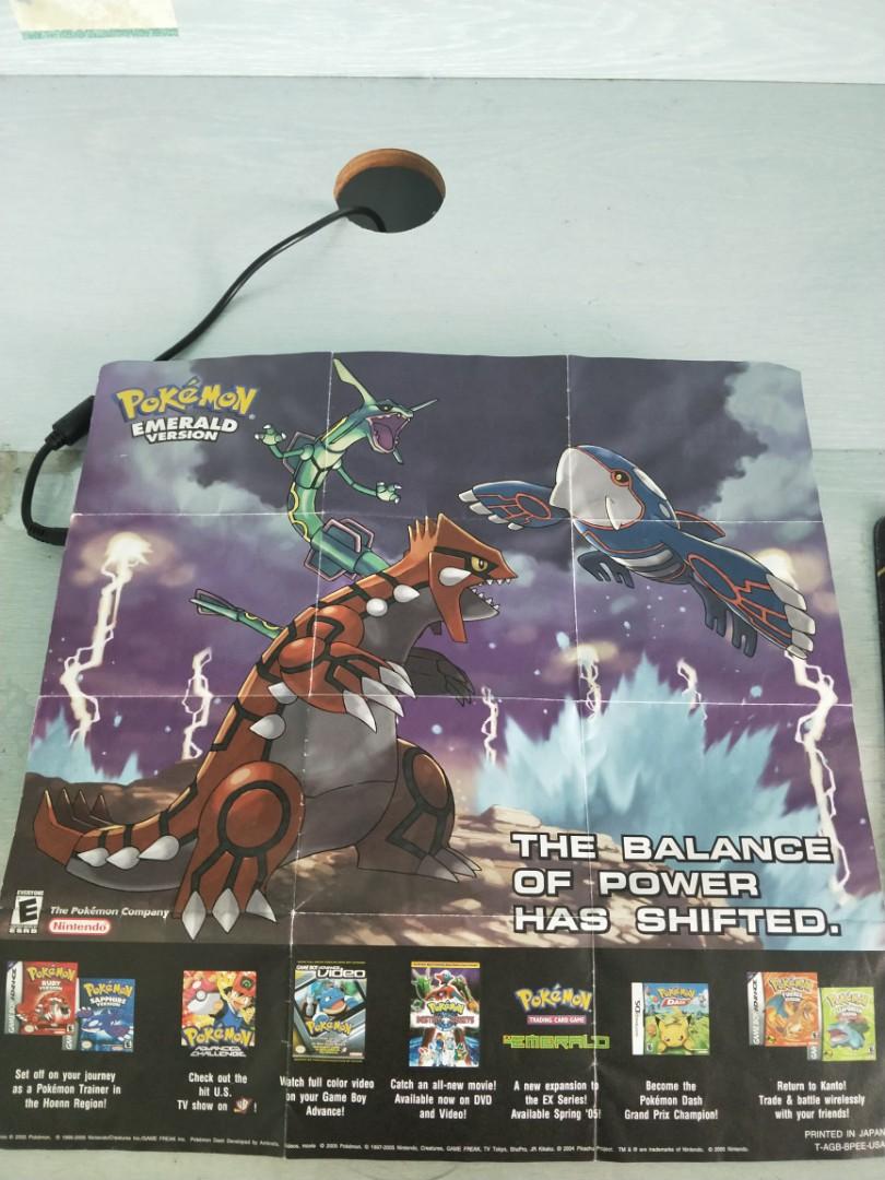 Pokemon Poster Video Gaming Gaming Accessories Game Gift Cards Accounts On Carousell