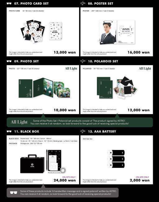 PO/SHARE] Astro's The 3rd Astro Aroha Festival (AAF) — Black