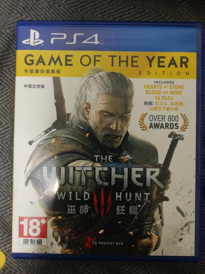 Ps4 The Witcher Iii Wild Hunt Game Of The Year Edition Toys Games Video Gaming Video Games On Carousell